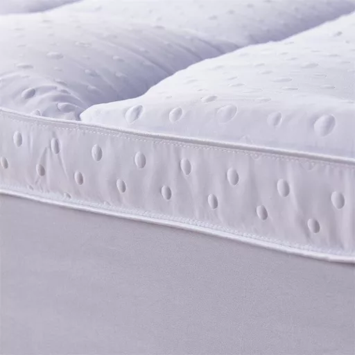 Bedecor Ultra Puha Matracvédő Csúszásmentes 3D Masszázs Buborék Fedéllel - 150 x 200 cm