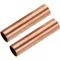 sourcing map Réz kerek cső 24mm OD 1mm falvastagság 10cm hosszú - 24mm x 1mm x 100mm