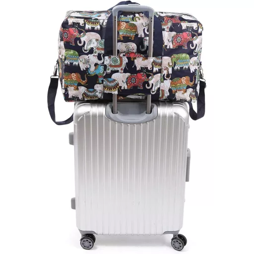 Wennmole Velika Sklopiva Putna Torba - Ženska Vikend Torba za Djevojke i Djecu - Ručna Prtljaga Sportska Torba 55x25x35 cm