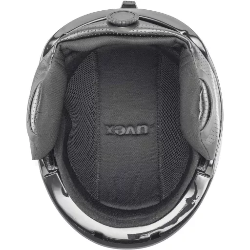 Uvex Ultra Pro Cască de Schi Adult - Negru Mat, Ajustabilă, Închidere Magnetică, Sistem de Ventilație, 55-59 cm, Policarbonat, Schi și Snowboard