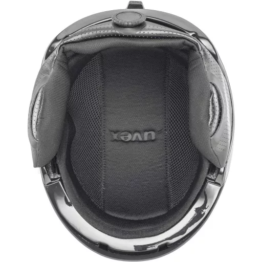 Uvex Ultra Pro Cască de Schi Adult - Negru Mat, Ajustabilă, Închidere Magnetică, Sistem de Ventilație, 55-59 cm, Policarbonat, Schi și Snowboard