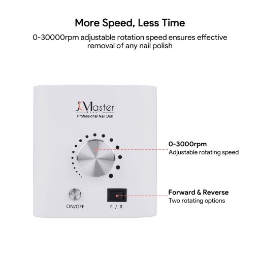 Profesionálna brúska na nechty JCMaster na manikúru a pedikúru EU2031