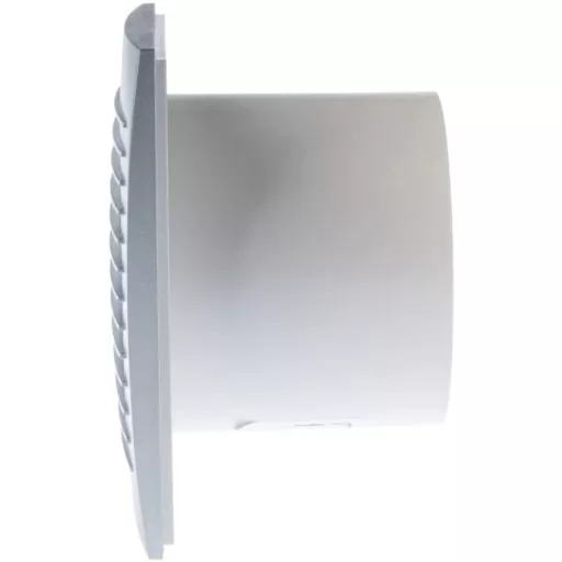 EUROPLAST 100mm Fürdőszobai Ventilátor Páratartalom Érzékelővel és Időzítővel Ezüst