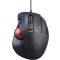 ELECOM EX-G Ergonomikus Trackball Egér Vezetékes Piros Gömbvel 5 Gomb