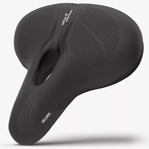 VELMIA Ergonomikus Kerékpár Nyereg 3 Zónás Rendszer Shock Absorb Felfüggesztés MTB Gravel