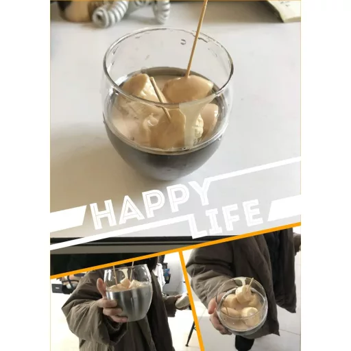 Gteller 3 Rétegű Dupla Falú Rozsdamentes Acél Boros Pohár 250ml - Hőszigetelt Kehely Borhoz, Kávéhoz, Koktélokhoz