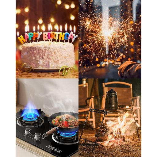 VEHHE brichetă electrică cu arc, USB, cu flacără luminoasă