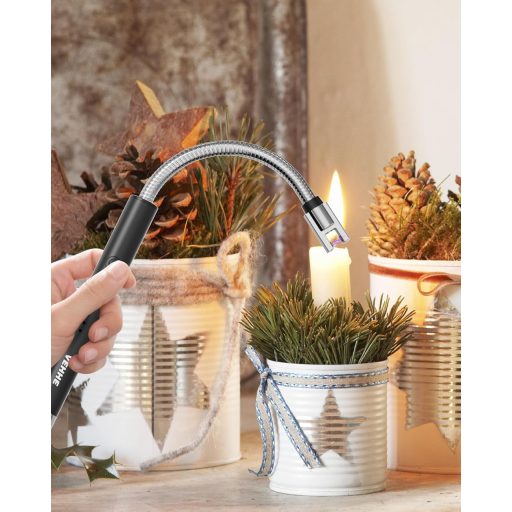 VEHHE brichetă electrică cu arc, USB, cu flacără luminoasă