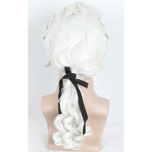 Linfairy kučeravá právnická parochňa biela blond Halloween kostým cosplay párty