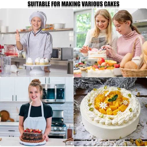 Symphonyw 3 részes tortadekoráló szett rozsdamentes acél csőrök