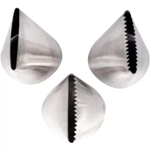 Symphonyw 3 részes tortadekoráló szett rozsdamentes acél csőrök