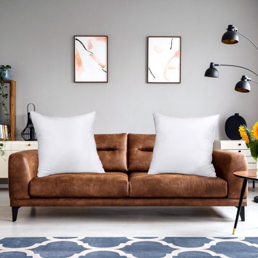 BootyBay Párnahuzat Belsőkissen Díszpárna Fehér 70x70 cm 2 db