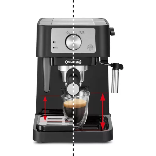 De'Longhi Stilosa EC 260.BK Kávéfőző Portafilter Tejhabosítóval Fekete
