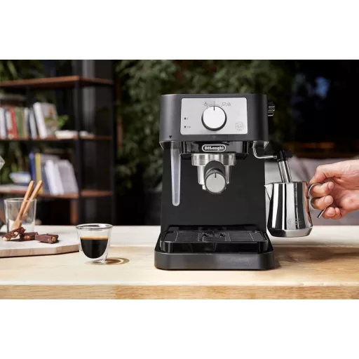 De'Longhi Stilosa EC 260.BK Kávéfőző Portafilter Tejhabosítóval Fekete
