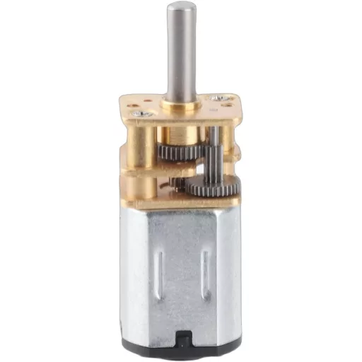 Motor Reductor Garosa GA12-N20 DC 3V 500 RPM cu Angrenaje Metalice, Funcționare Silențioasă și Cuplu Mare