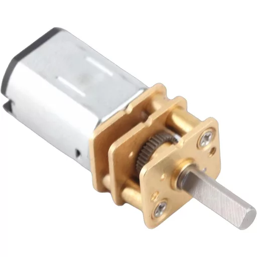Motor Reductor Garosa GA12-N20 DC 3V 500 RPM cu Angrenaje Metalice, Funcționare Silențioasă și Cuplu Mare