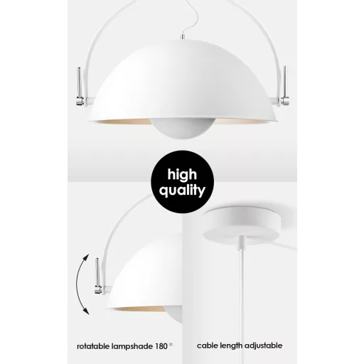 Home Sweet Home Collection Fabriq Bow függőlámpa fehér 50cm E27 LED