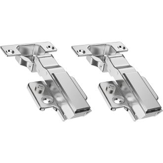   AOLISHENG Szekrényajtó Zsanér Szett - Automata Csillapítású Sarokpántok 3D Állítással, 35 kg Teherbírás, 2 db - Bútor Vasalat Konyhába