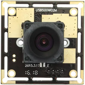   ELP Autofókuszos Webkamera 100° Torzításmentes Lencsével - 5MP HD USB Kamera Modul, OV5640 Szenzor, 1080p Felbontás, 1m USB 2.0 Kábellel