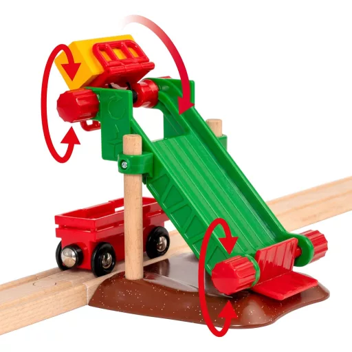 BRIO Fa Vonat Farm Készlet 33984 - Kisvasút Állatokkal és Sínekkel, Fejlesztő Játék 3 Éves Kortól, 30 Darabos