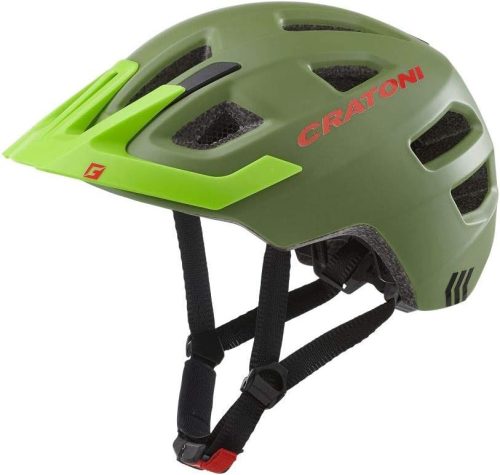 Cască de bicicletă Cratoni Maxster pentru adulți - Verde Jungle, Mărimea M