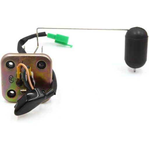 sourcing map WY-125 Senzor hladiny paliva pre motocykel - Čierny plastový a kovový senzor s 24 cm dlhým káblom