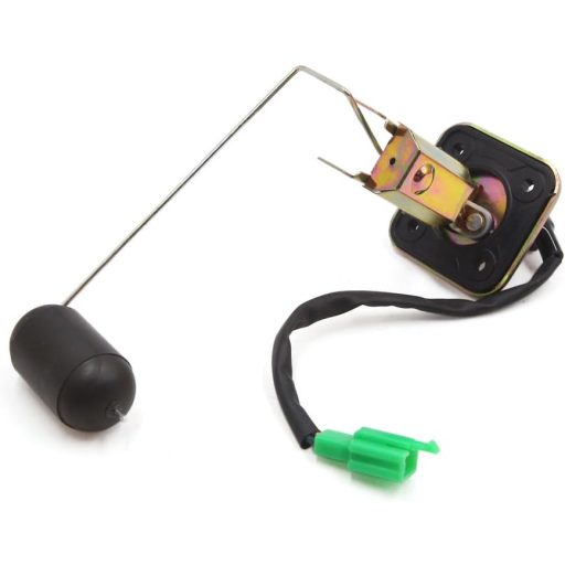 sourcing map WY-125 Senzor Nivel Combustibil Motocicletă - Senzor Negru din Plastic și Metal cu Fir de 24 cm Lungime