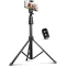Aureday 62" telefon tripod távirányítóval és univerzális fejjel