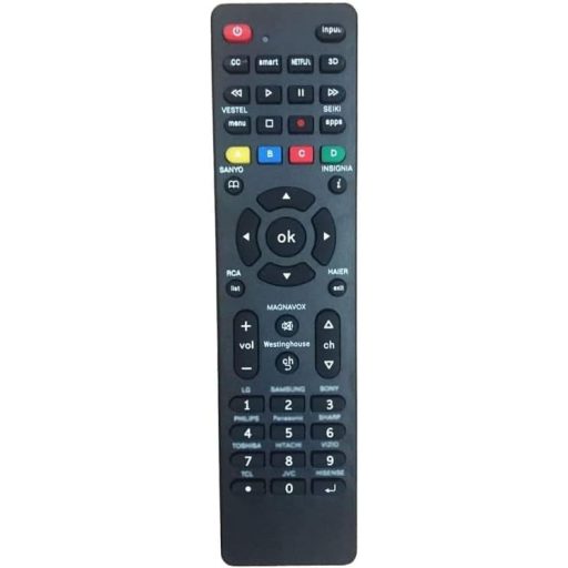 Univerzálny diaľkový ovládač na TV Tianxunh pre Samsung LG Sony Vizio Sharp s tlačidlom Netflix 3D