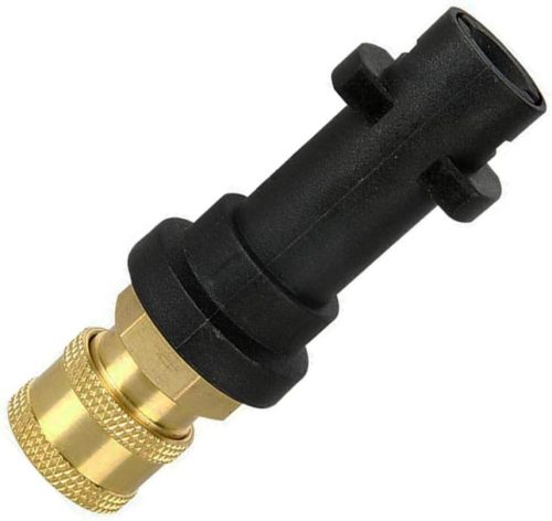 Adaptor Stone Banks pentru mașină de spălat cu presiune cu racord rapid 1/4" - Conector compatibil cu lancea de spumă pentru seria Karcher K2-K7