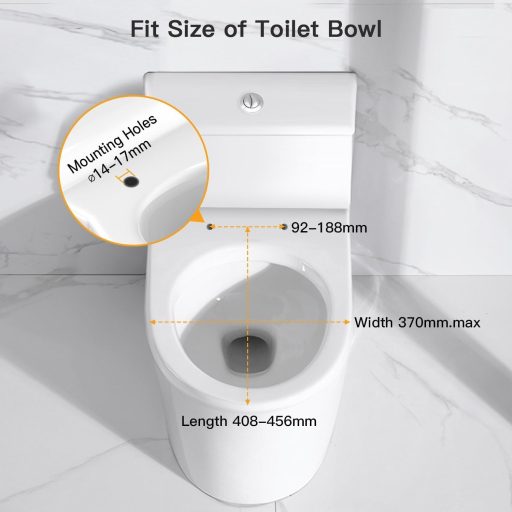 Pipishell WC-ülőke puha záródással és gyors feloldással