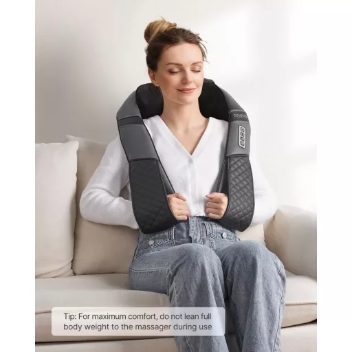 RENPHO Nyakmasszázs Vállmasszázs Készülék Melegítéssel 3D Shiatsu Masszírozó - RP-SNM061