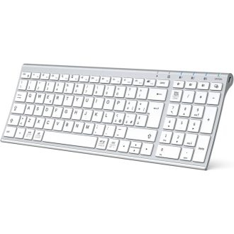   iClever Bluetooth tipkovnica s numeričkim blokom, ergonomska bežična tipkovnica