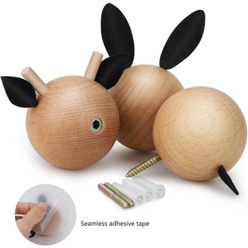 Venga 3 darabos kabát akasztó szett állatos kivitelben