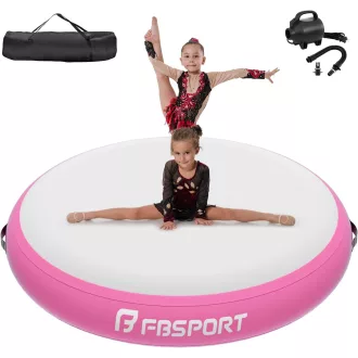   FBSPORT Airspot Felfújható Tornaszőnyeg 70-140 cm Átmérővel Pumpával