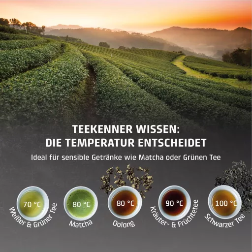 CASO HW660 Turbo Forró Vízadagoló 2600W, 40-100°C, Energiatakarékos Rozsdamentes Acél