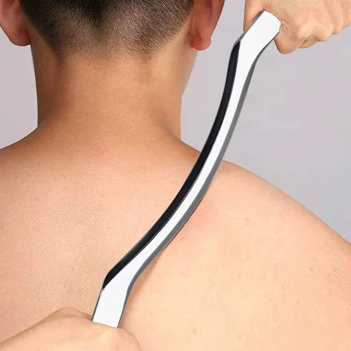 JustSun Gua Sha Masszázs Eszköz Rozsdamentes Acupuncture Terápia Izomfájdalom Enyhítéshez