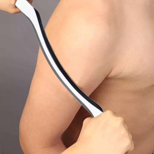 JustSun Gua Sha Masszázs Eszköz Rozsdamentes Acupuncture Terápia Izomfájdalom Enyhítéshez