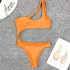 Ducomi Joy Női Egész Testes Fürdőruha - Monovállú Bikini, Push Up Top és Brazil Stílusú Alsó Rész, M méret