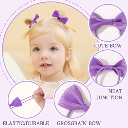 Choicebaby 40 db lányka hajspirál gumis hajpánt hajgumi hajkötő szett