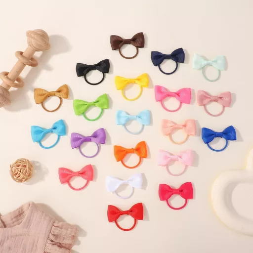 Choicebaby 40 db lányka hajspirál gumis hajpánt hajgumi hajkötő szett