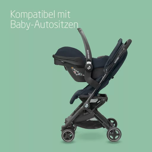 Maxi-Cosi Lara2 Könnyű Babakocsi 0-22kg Összecsukható Hordpánttal Grafit