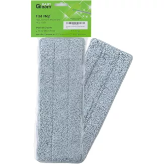   EasyGleam 2 rezerve mop microfibră pentru curățarea pardoselilor, lavabile, pentru toate tipurile de pardoseli