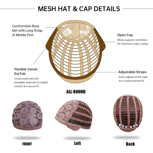 Esmee Tmavohnedá Dámska Parochňa 61 cm - Dlhé Vlnité Vlasy s Ofinou, Žiaruvzdorné Syntetické Vlasy, Nastaviteľná Veľkosť Hlavy, Prirodzený Vzhľad