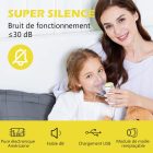 FEELLIFE Hordozható Inhalátor - Állítható Porlasztású Asztma és Légúti Kezelő Készülék Gyerekeknek és Felnőtteknek