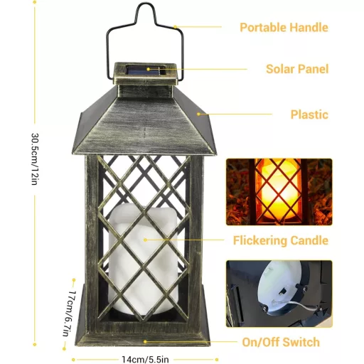 OxyLED 2 buc. Lămpi Solare Iluminat Exterior