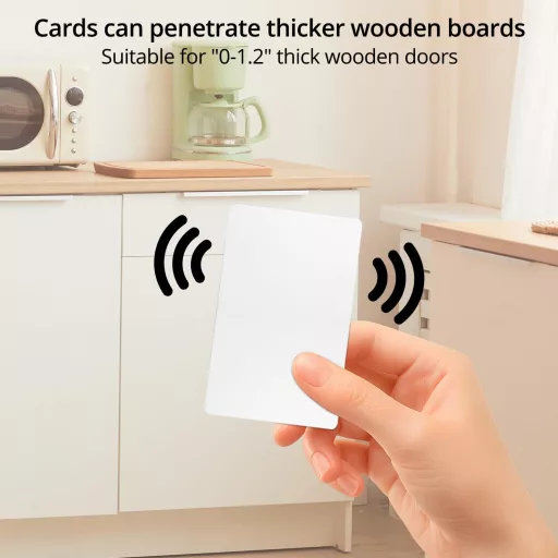 QWORK RFID intelligens fiók zár rejtett szekrényzár