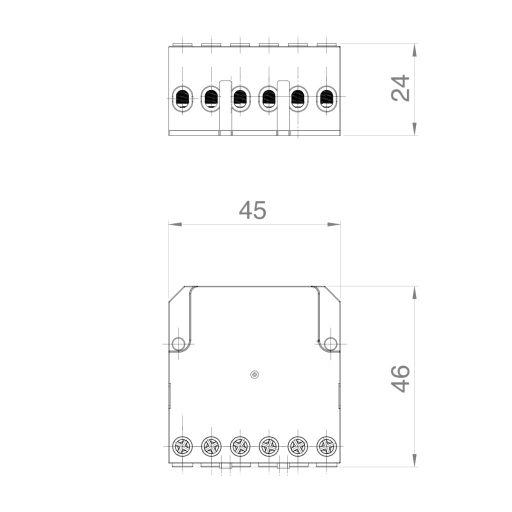 Plikc Elektromechanikus Impulzus Relé 24V Kapcsoló