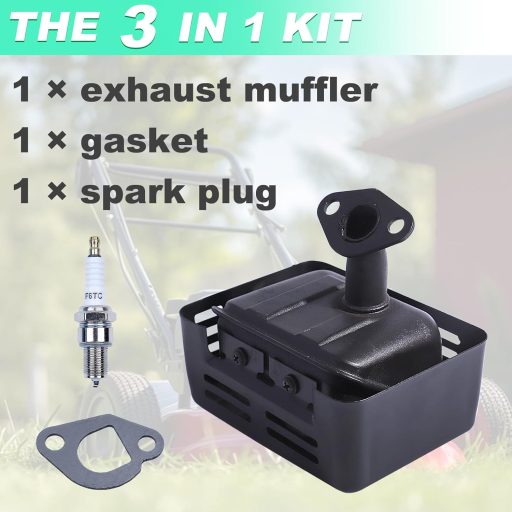 Adefol ispušni lonac za Honda GX160 GX200 GX120 GX140 motore, s prigušivačem i cijevi