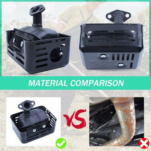 Adefol ispušni lonac za Honda GX160 GX200 GX120 GX140 motore, s prigušivačem i cijevi